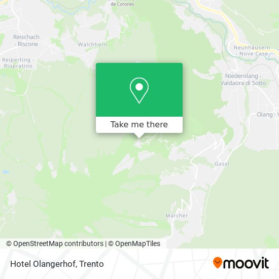 Hotel Olangerhof map