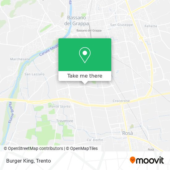 Burger King map