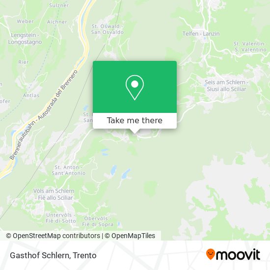 Gasthof Schlern map
