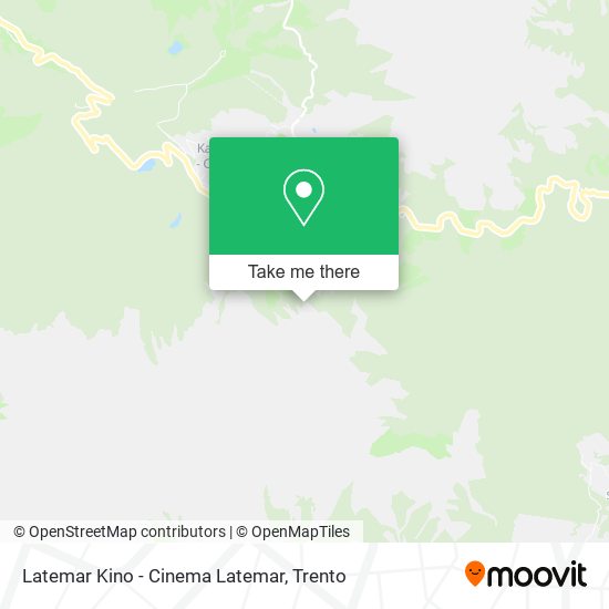 Latemar Kino - Cinema Latemar map