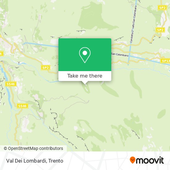 Val Dei Lombardi map
