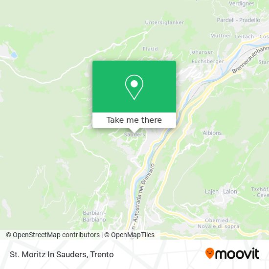 St. Moritz In Sauders map