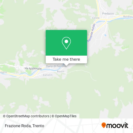 Frazione Roda map