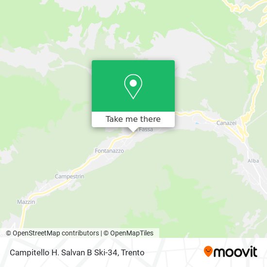 Campitello H. Salvan B Ski-34 map