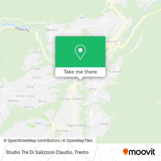 Studio Tre Di Salizzoni Claudio map