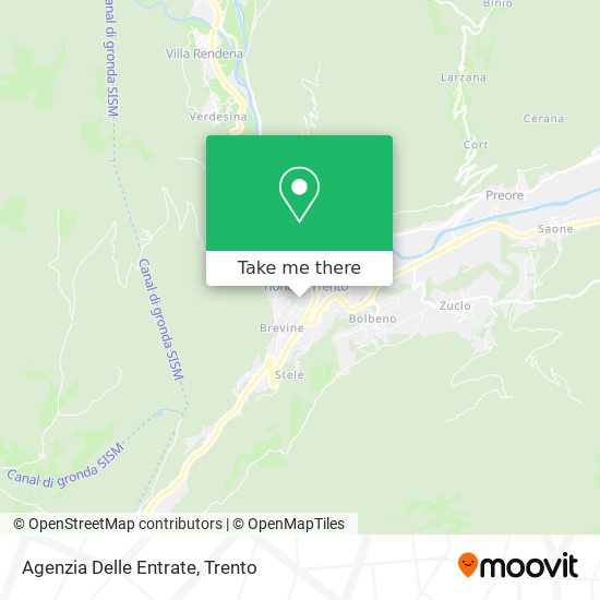 Agenzia Delle Entrate map