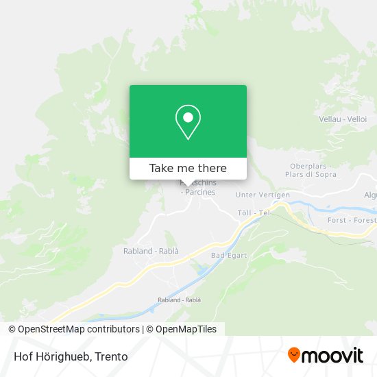 Hof Hörighueb map