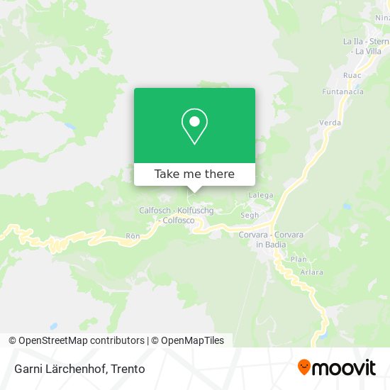 Garni Lärchenhof map