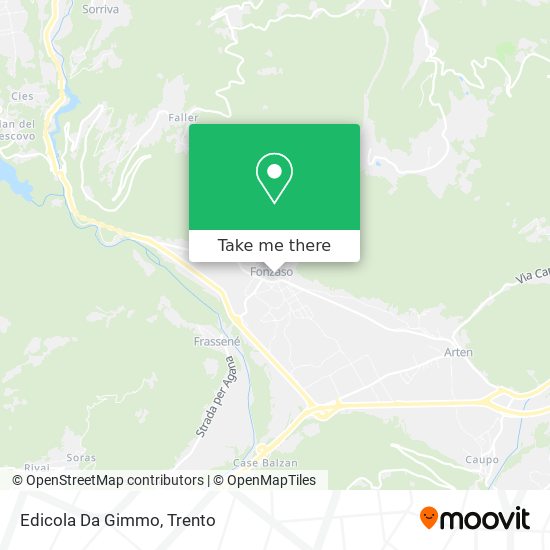 Edicola Da Gimmo map