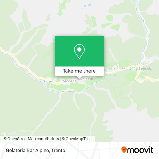Gelateria Bar Alpino map