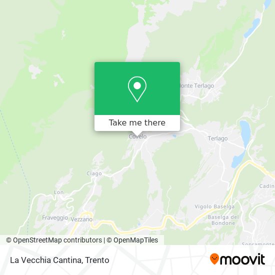 La Vecchia Cantina map
