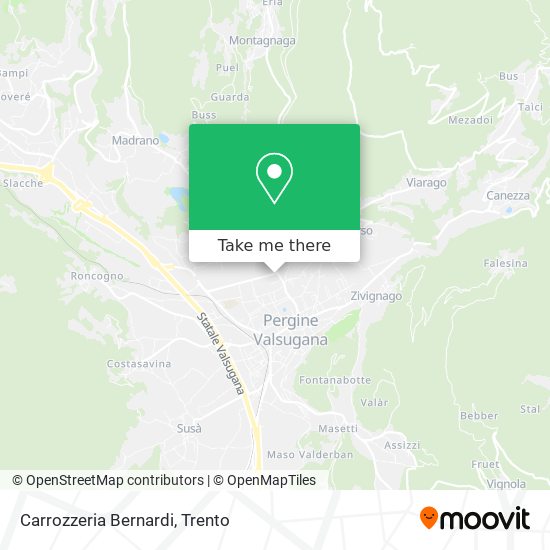 Carrozzeria Bernardi map