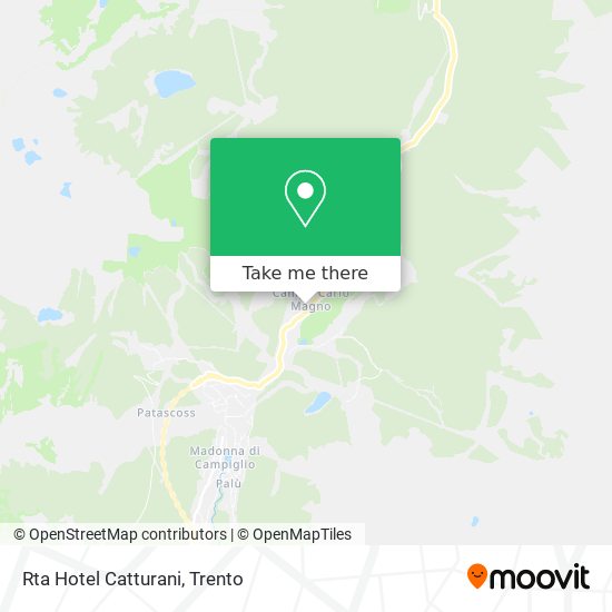 Rta Hotel Catturani map