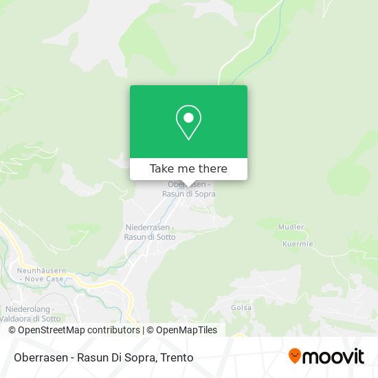 Oberrasen - Rasun Di Sopra map