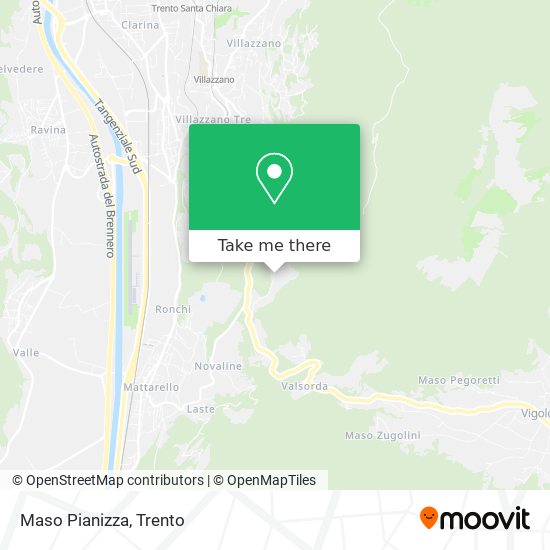 Maso Pianizza map