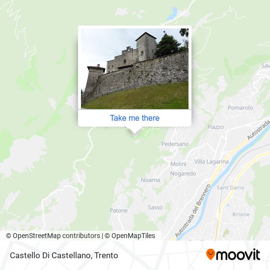 Castello Di Castellano map