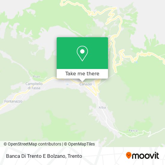 Banca Di Trento E Bolzano map