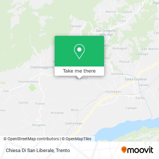 Chiesa Di San Liberale map