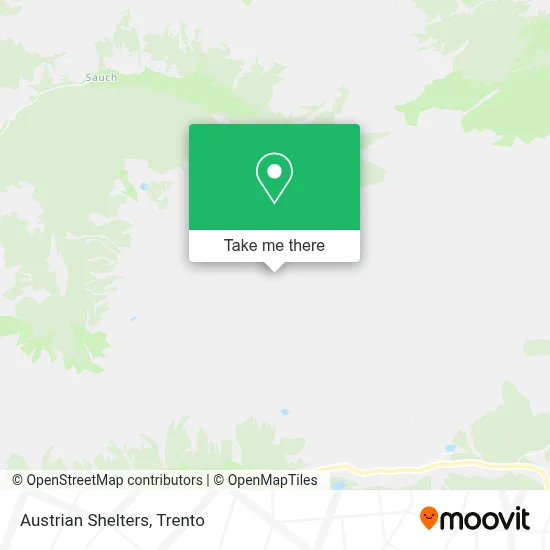 Austrian Shelters map