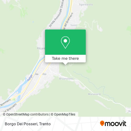 Borgo Dei Posseri map