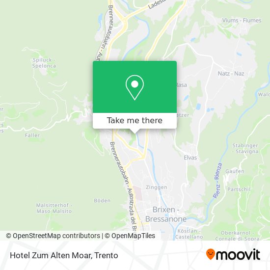 Hotel Zum Alten Moar map