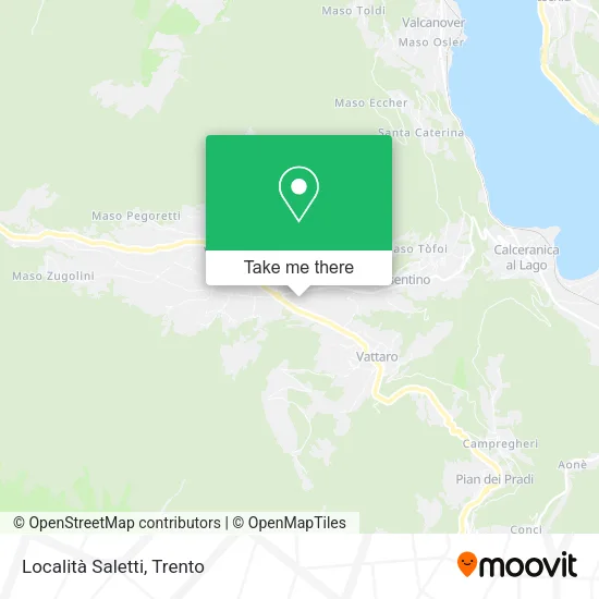 Località Saletti map