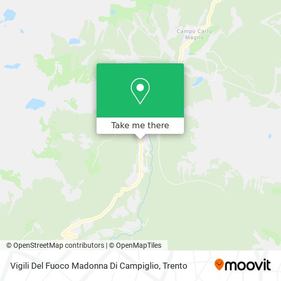 Vigili Del Fuoco Madonna Di Campiglio map