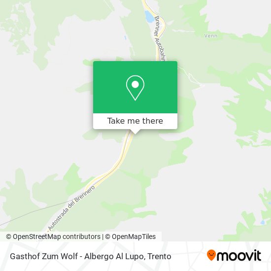 Gasthof Zum Wolf - Albergo Al Lupo map