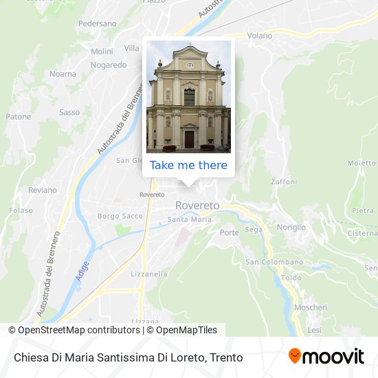 Chiesa Di Maria Santissima Di Loreto map