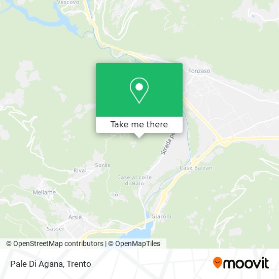 Pale Di Agana map
