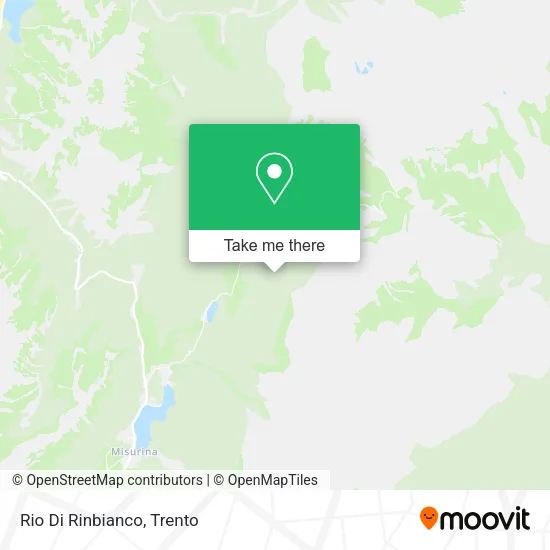 Rio Di Rinbianco map