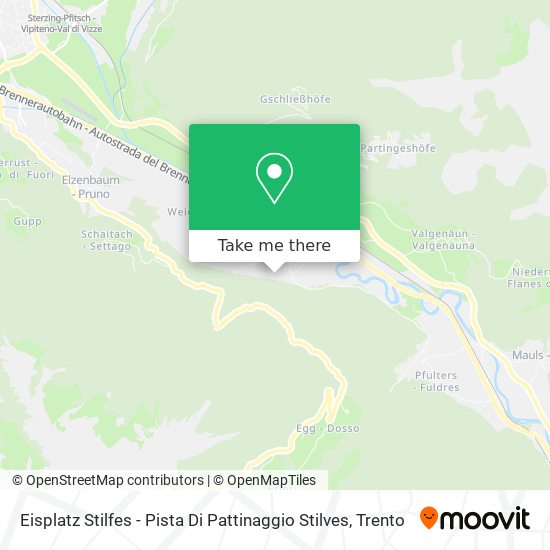 Eisplatz Stilfes - Pista Di Pattinaggio Stilves map