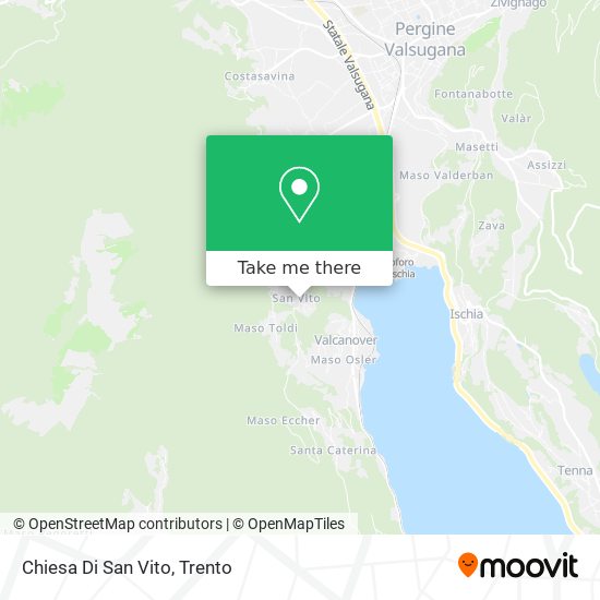Chiesa Di San Vito map