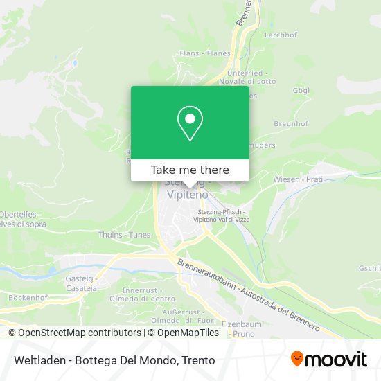 Weltladen - Bottega Del Mondo map