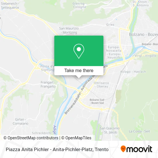Piazza Anita Pichler - Anita-Pichler-Platz map