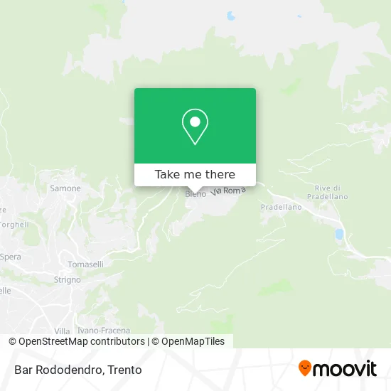 Rododendro Bar map