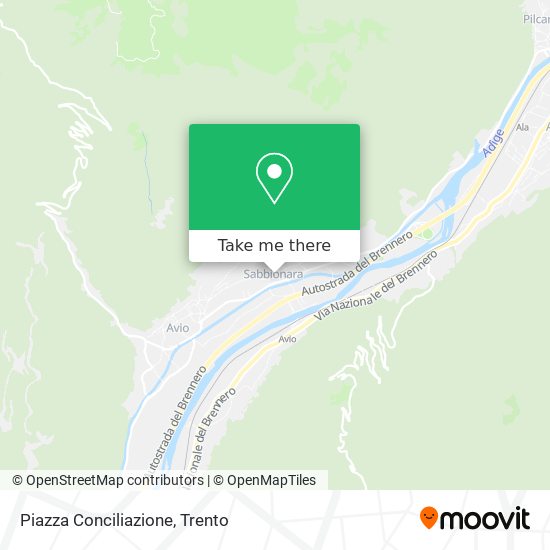 Piazza Conciliazione map