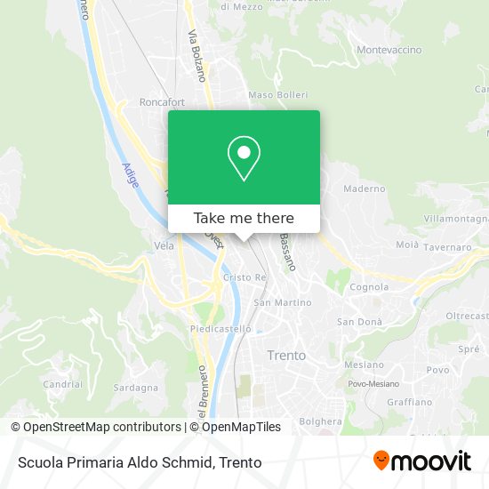 Scuola Primaria Aldo Schmid map