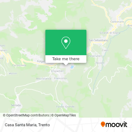 Casa Santa Maria map