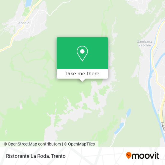 Ristorante La Roda map