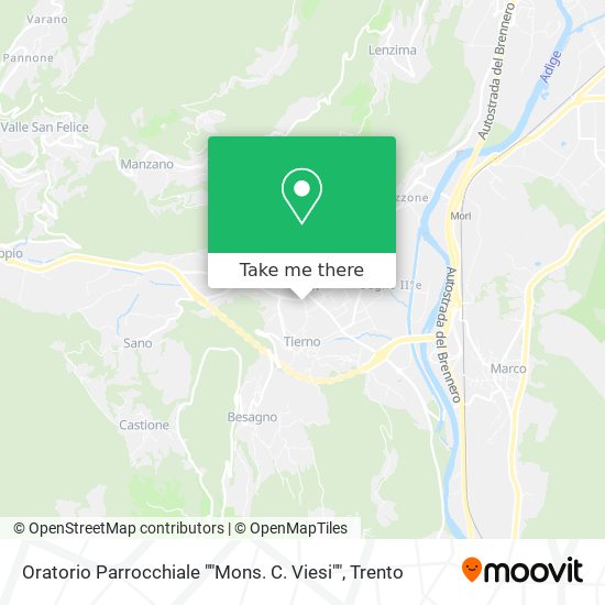 Oratorio Parrocchiale ""Mons. C. Viesi"" map
