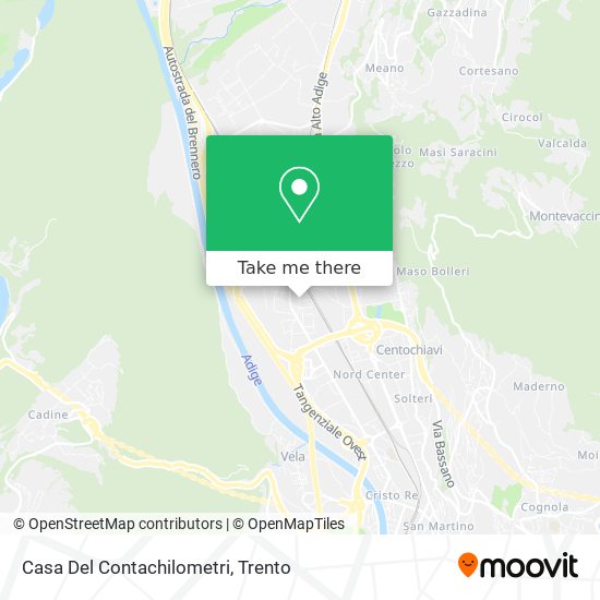 Casa Del Contachilometri map