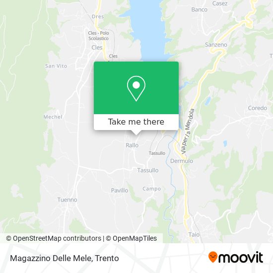 Magazzino Delle Mele map
