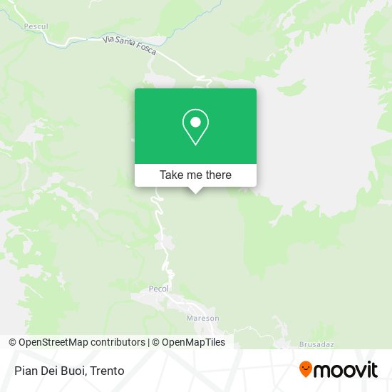 Pian Dei Buoi map
