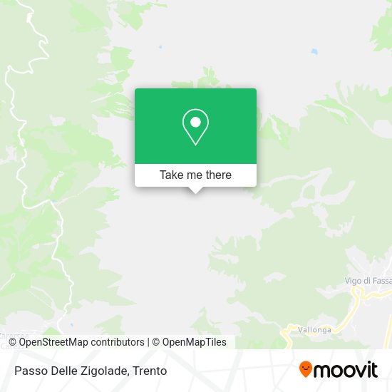 Passo Delle Zigolade map
