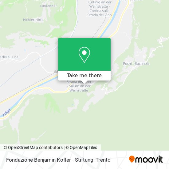 Fondazione Benjamin Kofler - Stiftung map