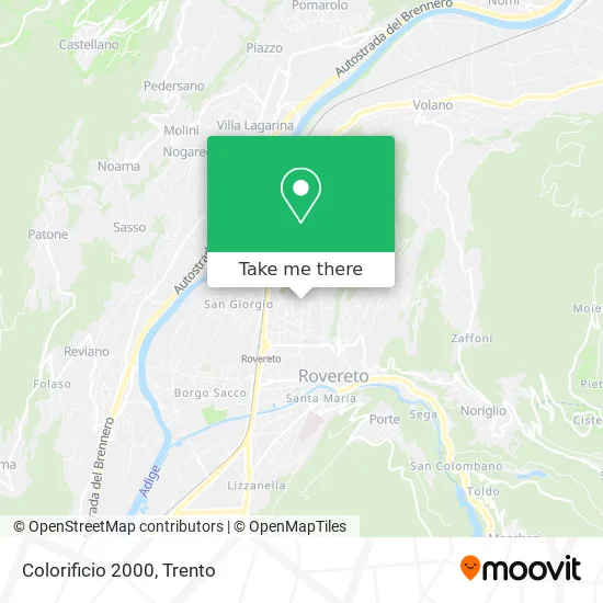 Colorificio 2000 map