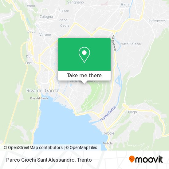 Parco Giochi Sant'Alessandro map