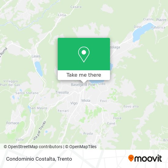 Condominio Costalta map
