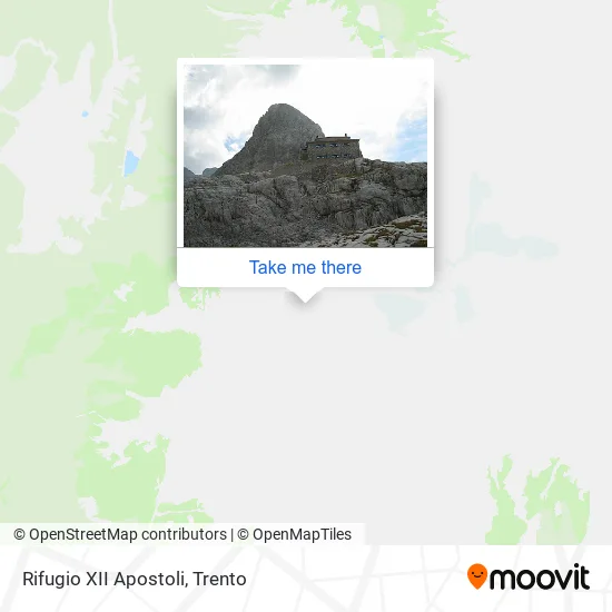 Refuge of the Twelve Apostles map